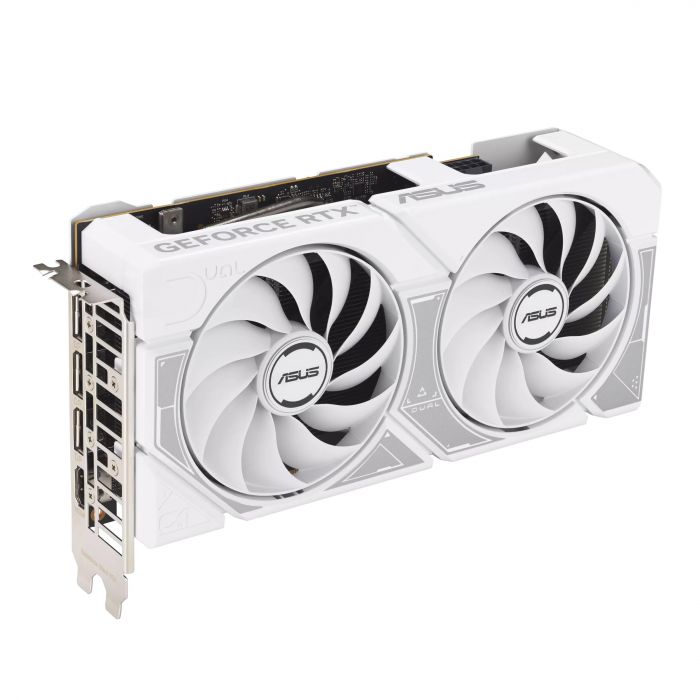 Відеокарта ASUS GeForce RTX 5060 8GB GDDR7 OC DUAL-RTX5060-O8G-WHITE білий Відеокарта ASUS GeForce RTX 5060 8GB GDDR7 OC DUAL-RTX5060-O8G-WHITE білий
