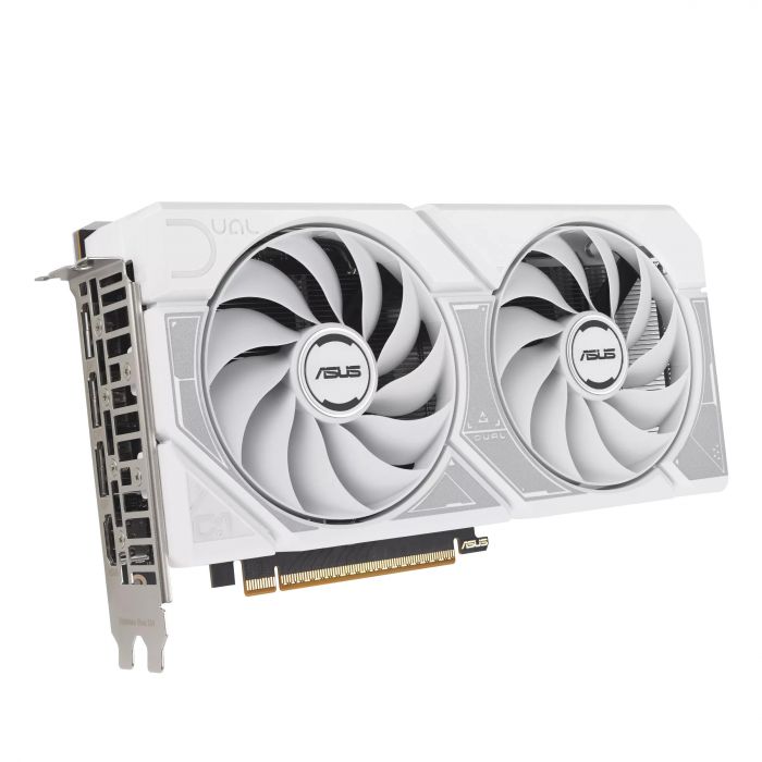 Відеокарта ASUS GeForce RTX 5060 8GB GDDR7 OC DUAL-RTX5060-O8G-WHITE білий Відеокарта ASUS GeForce RTX 5060 8GB GDDR7 OC DUAL-RTX5060-O8G-WHITE білий