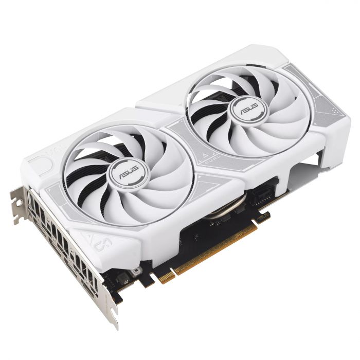 Відеокарта ASUS GeForce RTX 5060 8GB GDDR7 OC DUAL-RTX5060-O8G-WHITE білий Відеокарта ASUS GeForce RTX 5060 8GB GDDR7 OC DUAL-RTX5060-O8G-WHITE білий