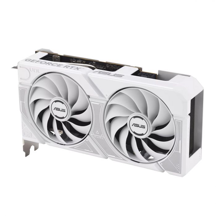 Відеокарта ASUS GeForce RTX 5060 8GB GDDR7 OC DUAL-RTX5060-O8G-WHITE білий Відеокарта ASUS GeForce RTX 5060 8GB GDDR7 OC DUAL-RTX5060-O8G-WHITE білий