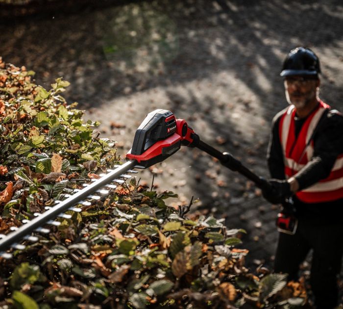 Кущоріз телескопический акумуляторний Einhell GP-HH 18/50 Li T BL-Solo безщітковий 18В 500мм 4.15кг без АКБ та ЗП Кущоріз телескопический акумуляторний Einhell GP-HH 18/50 Li T BL-Solo безщітковий 18В 500мм 4.15кг без АКБ та ЗП