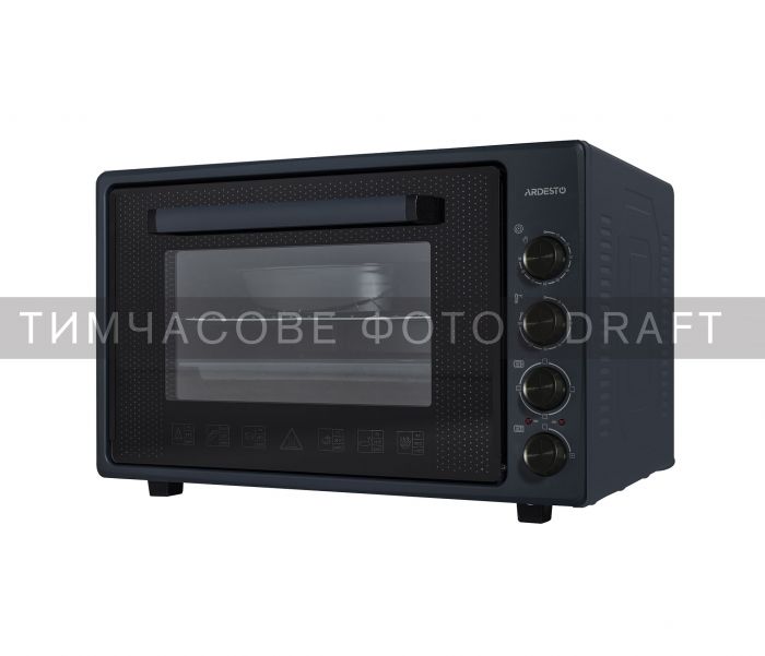 Піч електрична ARDESTO, 70л, 2000Вт, механіч., конвекція, подвійне скло, антрацит Піч електрична ARDESTO, 70л, 2000Вт, механіч., конвекція, подвійне скло, антрацит