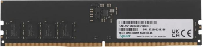 Пам'ять ПК Apacer DDR5 16GB 5600
