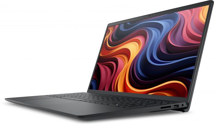 Ноутбук Dell 15 DC15255 15.6" FHD AG, AMD R3-7320U, 8GB, F512GB, UMA, Lin, чорний