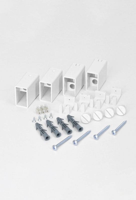 Рушникосушка Hygge Family електрична Leeds, 770х530х85мм, таймер-регулятор, сталь, білий матовий