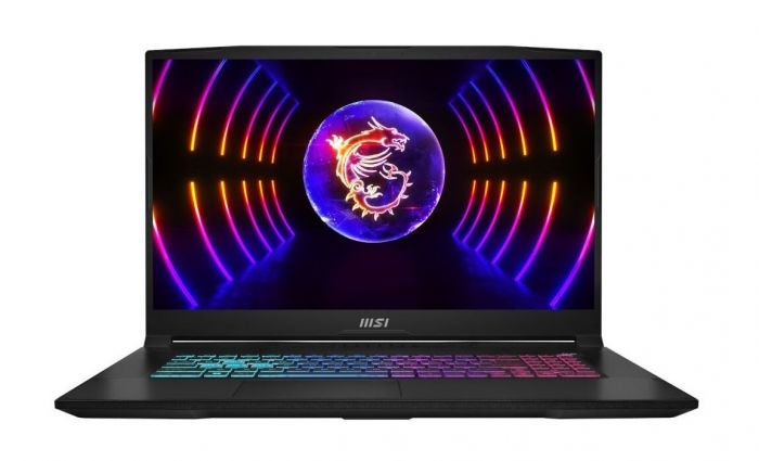 Ноутбук MSI Katana 17 B12UCR-1602XUA 17.3" FHD, Intel i5-12450H, 16GB, F1TB, NVD3050-4, DOS, чорний