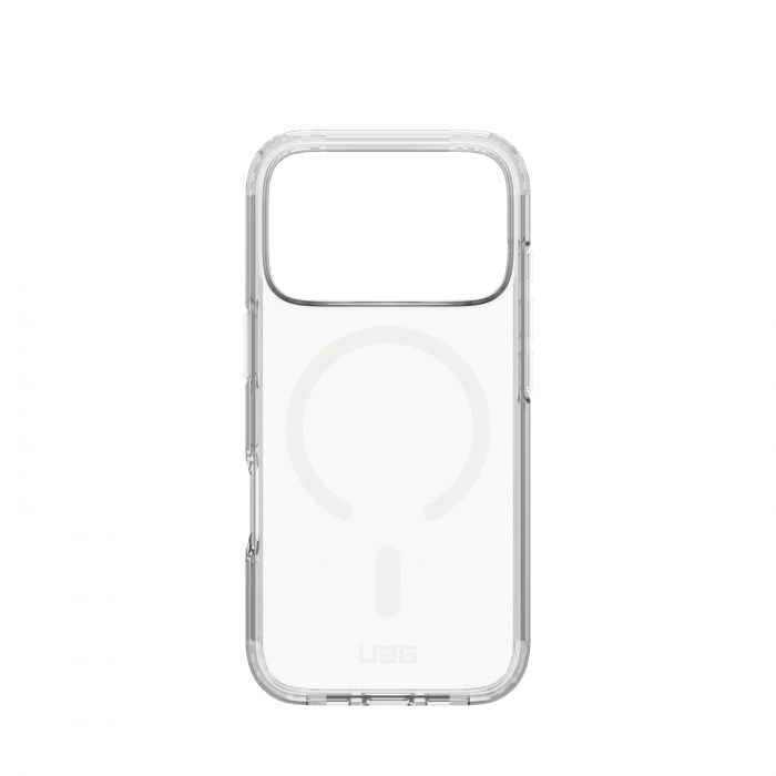 Чохол UAG для iPhone 17 Pro, Scout Clear MagSafe, Ice/White