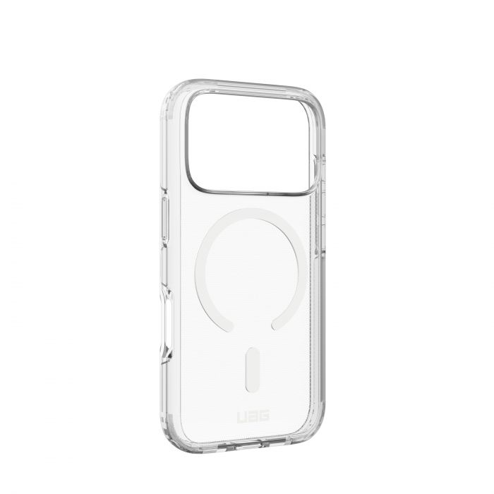 Чохол UAG для iPhone 17 Pro, Scout Clear MagSafe, Ice/White