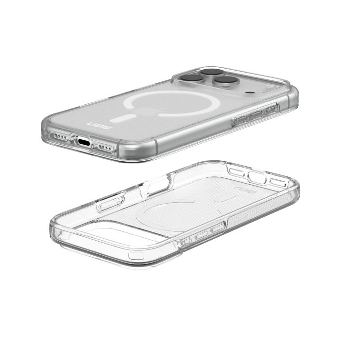 Чохол UAG для iPhone 17 Pro, Scout Clear MagSafe, Ice/White