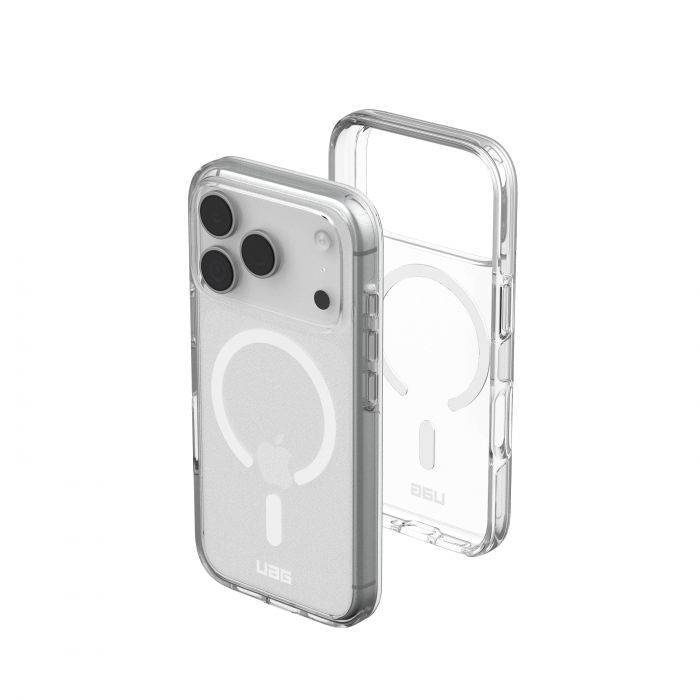 Чохол UAG для iPhone 17 Pro, Scout Clear MagSafe, Ice/White