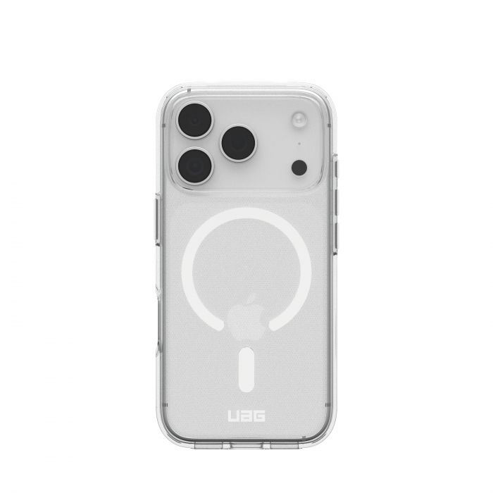 Чохол UAG для iPhone 17 Pro, Scout Clear MagSafe, Ice/White