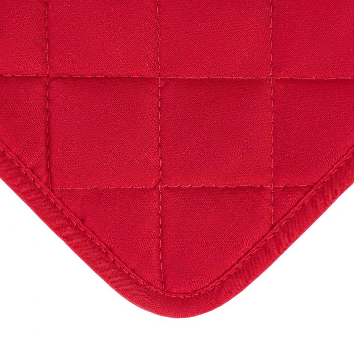 Набір прихваток для кухні Ardesto Christmas Gingerbread 18х20см, 18х30см, 100% поліестер (верх), 100% бавовна (низ), червоний