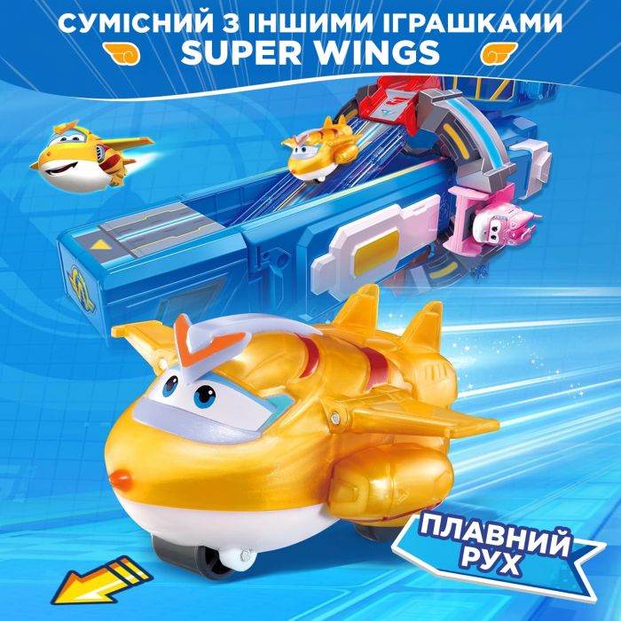 Ігрова фігурка-трансформер Super Wings Transform-a-Bots Золотий Хлопчик (Golden Boy)