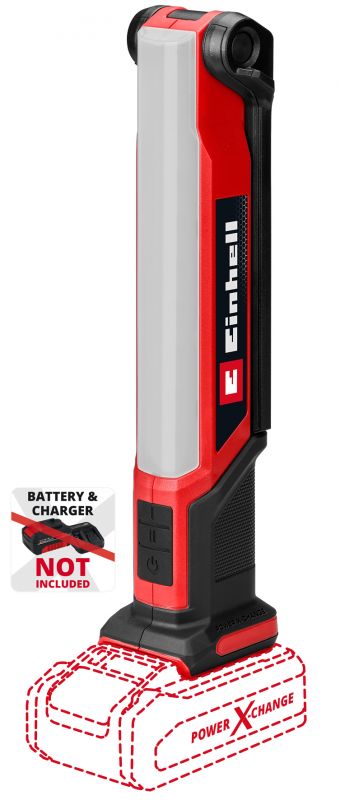 Ліхтар акумуляторний Einhell TE-CL 18/1000 S Li - Solo 1000лм 18В 5700К 15LED 0.46кг без АКБ та ЗП
