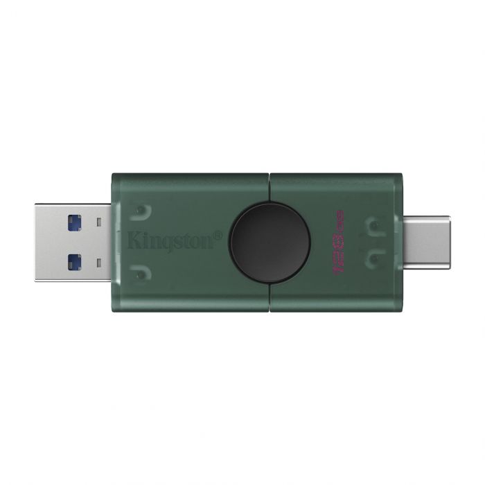 Накопичувач Kingston  128GB USB 3.2 Type-A + Type-C DT DuoG2