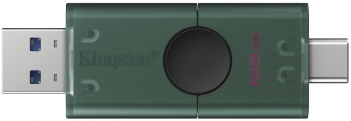 Накопичувач Kingston  128GB USB 3.2 Type-A + Type-C DT DuoG2