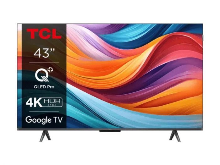 Телевізор 43" TCL QLED 4K 60Hz Smart Google TV Titan