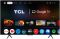 Телевізор 50" TCL QLED 4K 60Hz Smart Google TV Black