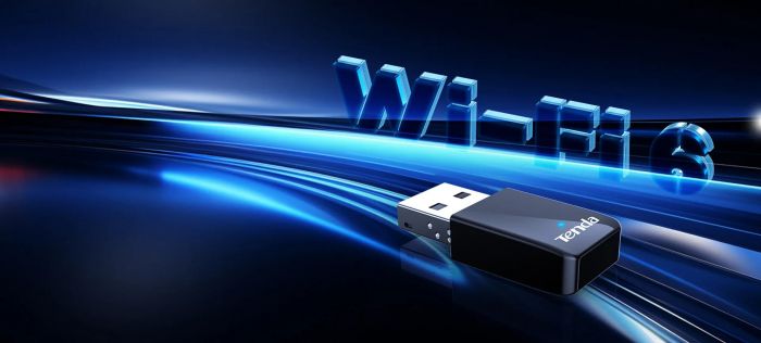 Адаптер WiFi TENDA U11 AX900, USB