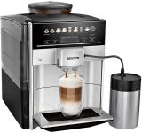 Кавомашина Siemens 1.7л, зерно + мелена, автомат.капучинатор, LED - дисплей, авторецептів - 8, чорно - срібний