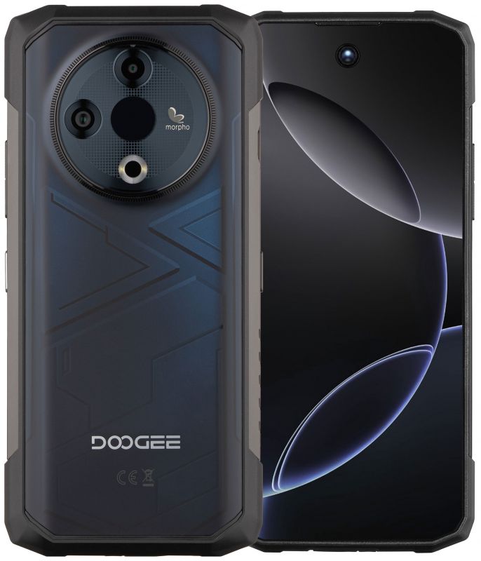 Смартфон Doogee Fire 6 6.56" 6/256ГБ, 2SIM, 10400мА•год, синій (з тепловізором)