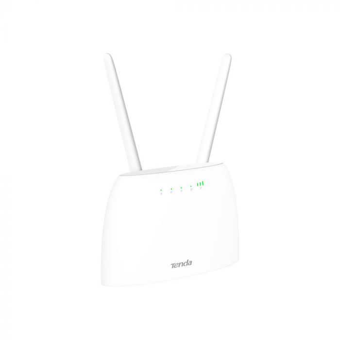 Маршрутизатор TENDA 4G06C N300, 4G/LTE, 1xFE LAN, 1xFE LAN/WAN, 1xRJ11, Cлот для SIM-карти