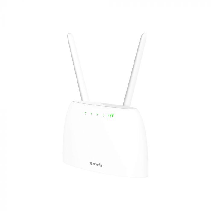 Маршрутизатор TENDA 4G06C N300, 4G/LTE, 1xFE LAN, 1xFE LAN/WAN, 1xRJ11, Cлот для SIM-карти