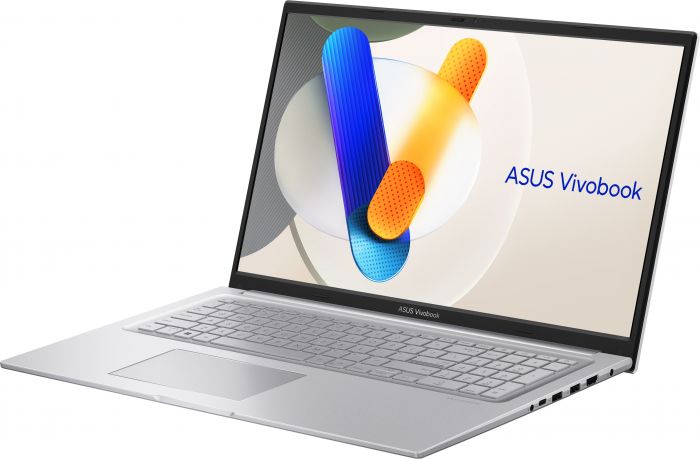 Ноутбук ASUS Vivobook 17 X1704VA-AU663 17.3" FHD IPS, Intel U300, 16GB, F512GB, UMA, noOS, Сріблястий