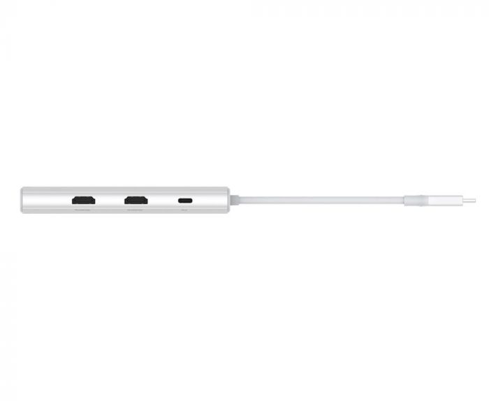 USB-С Хаб D-Link DUP-A01 10in1  2xHDMI, 1xGE, 2xUSB-C, 1xUSB-A 3.1, 1xUSB-A 3.0, 1xSD, 1xmicroSD, 1xUSB-C PD