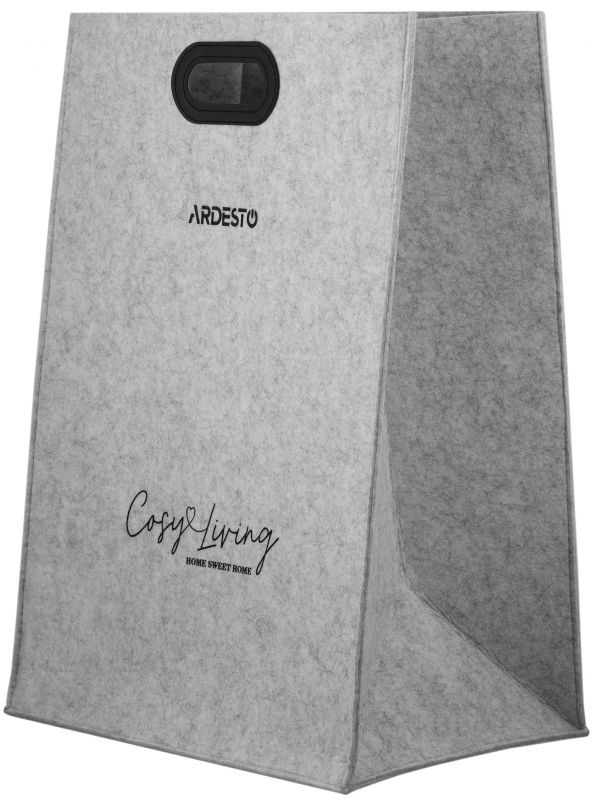 Кошик Ardesto Prestigio 40х30х60см, фетр, сірий Кошик Ardesto Prestigio 40х30х60см, фетр, сірий