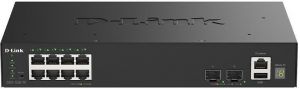 Комутатор D-Link DGS-1530-10 8xGE, 2xSFP+ Керований. L2+
