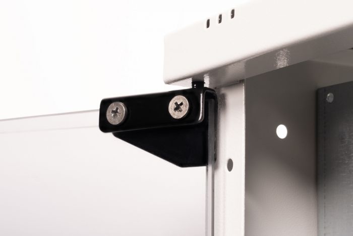 Шафа DIGITUS 19", 4U, SOHO PRO, скляні двері, 540x400 мм, 60кг максимально, сіра