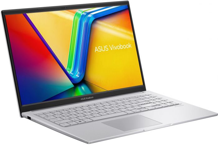 Ноутбук ASUS Vivobook 15 X1504VA-BQ2684 15.6" FHD IPS, Intel i3-1315U, 16GB, F512GB, UMA, NoOS, Сріблястий