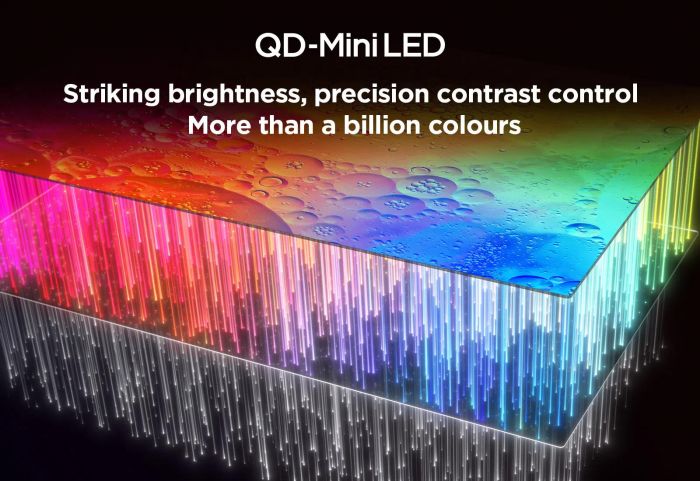 Телевізор 98" TCL MiniLED 4K 144Hz Smart Google TV Titan ONKYO sound