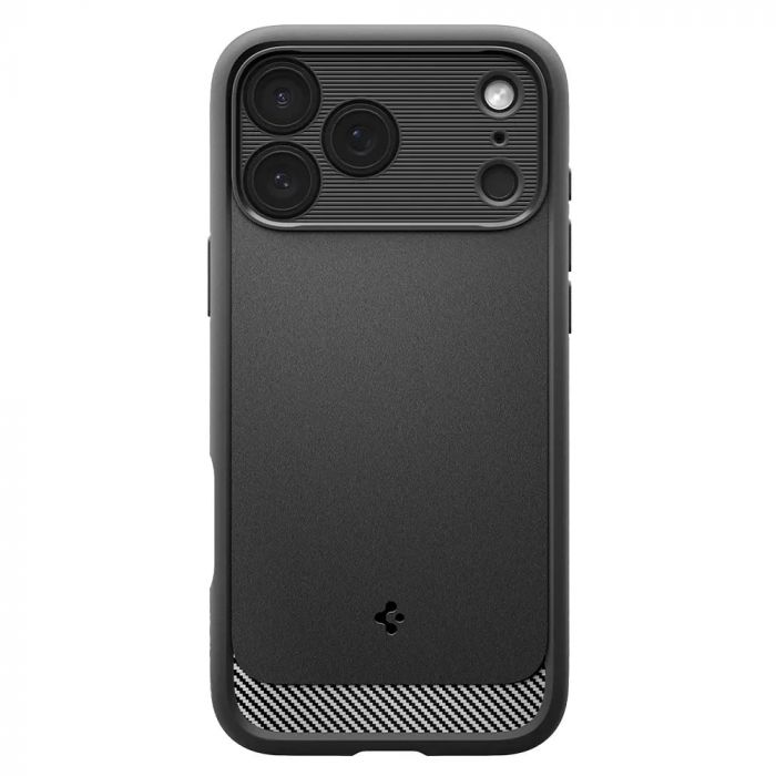Чохол Spigen для iPhone 17 Pro, Rugged Armor MagFit, Matte Black