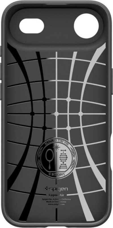 Чохол Spigen для iPhone 17 Air, Liquid Air, Matte Black