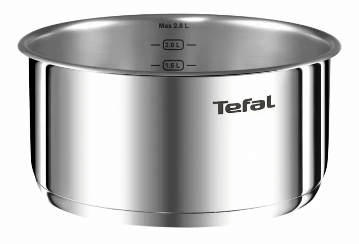 Набір посуду Tefal Ingenio Emotion, 22пр., нержавіюча сталь, скло, пластик, бакеліт, сріблястий
