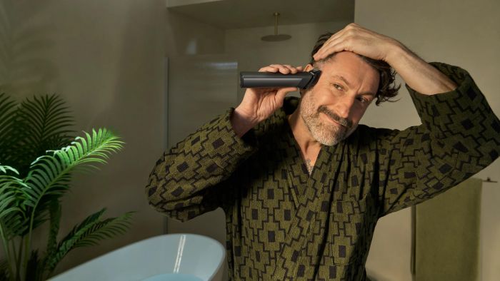 Тример Philips Series 9000, для обличчя, голови, тіла, акум., насадок-15, OneBlade в компл., сталь, сірий