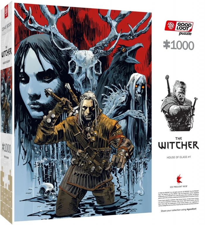 Пазл GoodLoot The Witcher House of Glass 1000 ел.