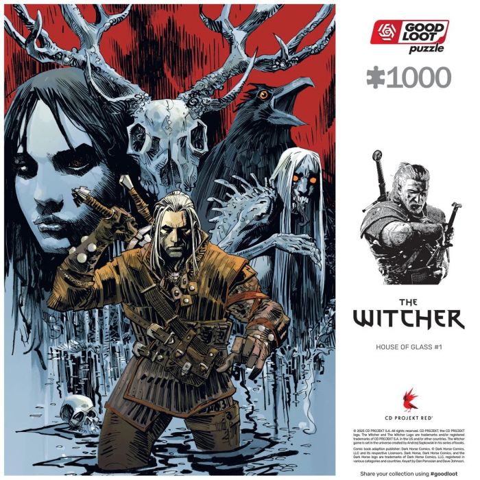Пазл GoodLoot The Witcher House of Glass 1000 ел.