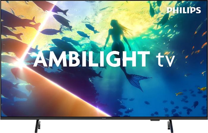 Телевізор 55" Philips LED 4K 60Hz Smart Titan OS Black Ambilight