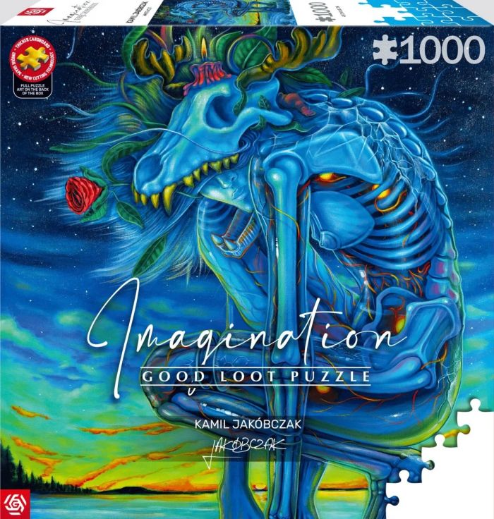 Пазл GoodLoot Imagination: Kamil Jakobczak White Wolf 1000 ел.