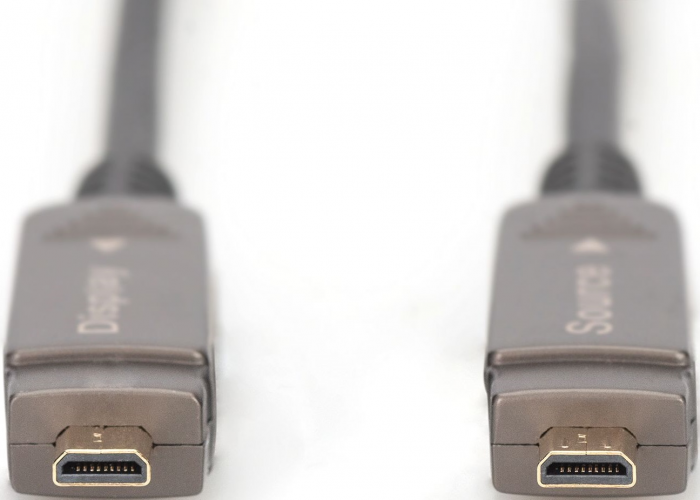 Кабель DIGITUS HDMI (M/M), 4K, AOC, 10м, чорний