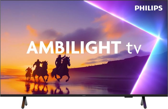 Телевізор 55" Philips QLED 4K 60Hz Smart Titan OS Black Ambilight