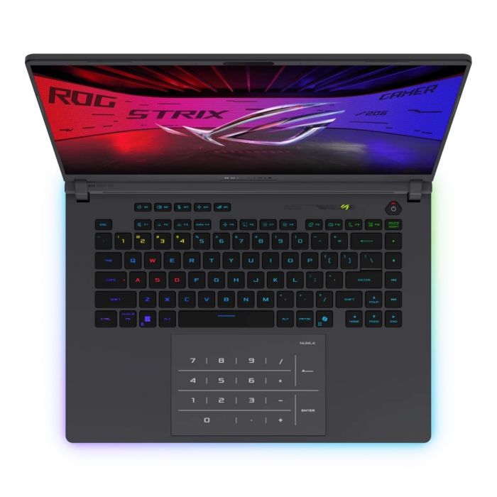 Ноутбук ASUS ROG Strix G16 G615LW-S5131W 16" FHD+ IPS, Intel Ultra 9 275HX, 64GB, F1TB, NVD5080-16, Win11, Сірий