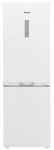 Холодильник Whirlpool з нижн. мороз., 186.5x60х66.3, холод.відд.-210л, мороз.відд.-104л, 2дв., А++, NF, інв., дисплей, зона нульова, білий