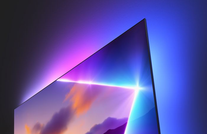 Телевізор 43" Philips QLED 4K 60Hz Smart Titan OS Black Ambilight