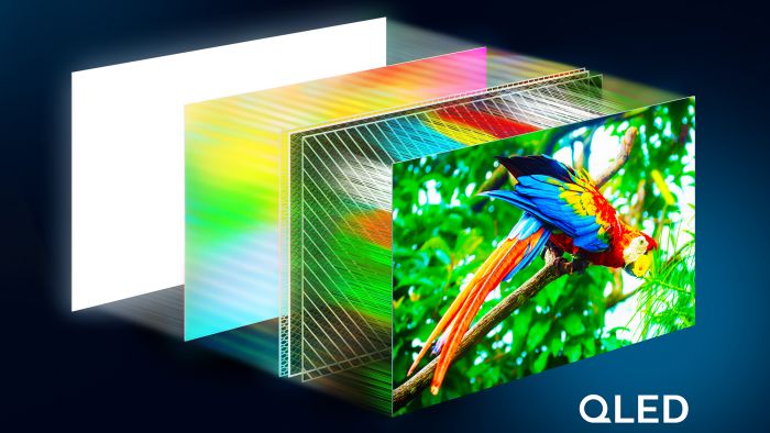 Телевізор 55" Philips QLED 4K 144Hz Smart Titan OS Black Ambilight