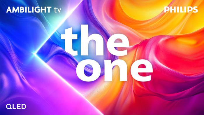 Телевізор 75" Philips QLED 4K 144Hz Smart Titan OS Black Ambilight