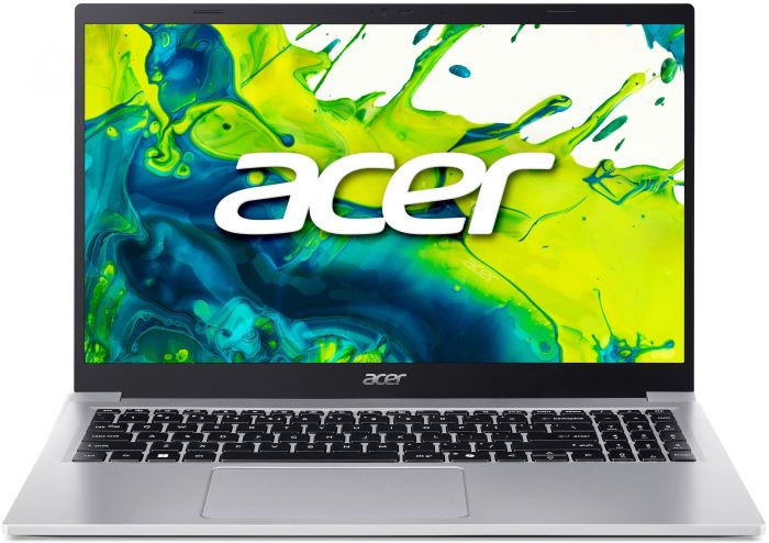 Ноутбук Acer Aspire Lite AL15-33P 15.6" FHD IPS, Intel 3-N355, 16GB, F512GB, UMA, Lin, сріблястий